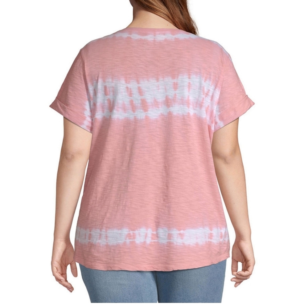 NWOT a.n.a Women's Plus Size Short Sleeve T-shirt - Picture 2 of 3